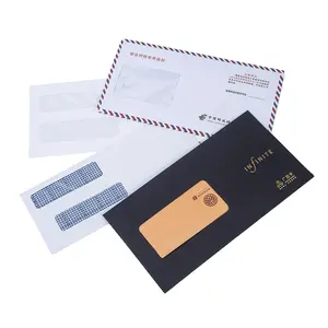 DL umschlag braun kraft papier umschlag handwerk papier brief umschlag