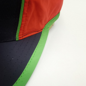 5 Panel Nylon Sport Hat with Tropical Leopard Embroidery Waterproof Quick Dry Custom Logo for Outdoors Running - Product Image 5