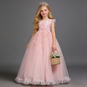 Vestido de princesa de gasa sin espalda personalizado de fábrica, nuevo, para adolescentes, talla mediana, vestido de baile de malla hasta el tobillo, disfraz para actuación de piano - Product Image 3