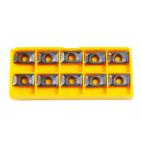 APMT1604PDER MM TE1008 Inserts de fraisage indexables revêtus de PVD en carbure cémenté CNC Outils de tour de coupe pour la fonte d'acier teinté