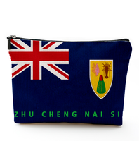Yap Flag – trousse à cosmétiques pour femmes, jolie trousse de maquillage pour sac à main, trousse de voyage pour articles de toilette, sac de rangement pour maquillage