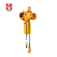 Palans électriques à chaîne à double vitesse de 500 kg, 1 tonne, 2 tonnes, 3 tonnes, 5 tonnes, palan électrique portable, grue électrique