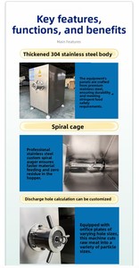 Công Suất Cao Thương Mại Nhiệm Vụ Nặng Nề Thịt Máy Xay Máy Lớn Máy Xay Cho Thịt Máy Nhà Máy Giá Thịt Mincer Sản Xuất Tại Trung Quốc - Product Image 6