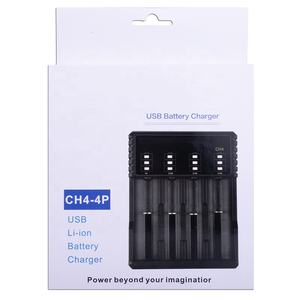 Быстрое 4-портовое зарядное устройство для литиевых батарей 3,7 В, совместимое с 26650 21700 18650 для ноутбука и камеры - Product Image 6