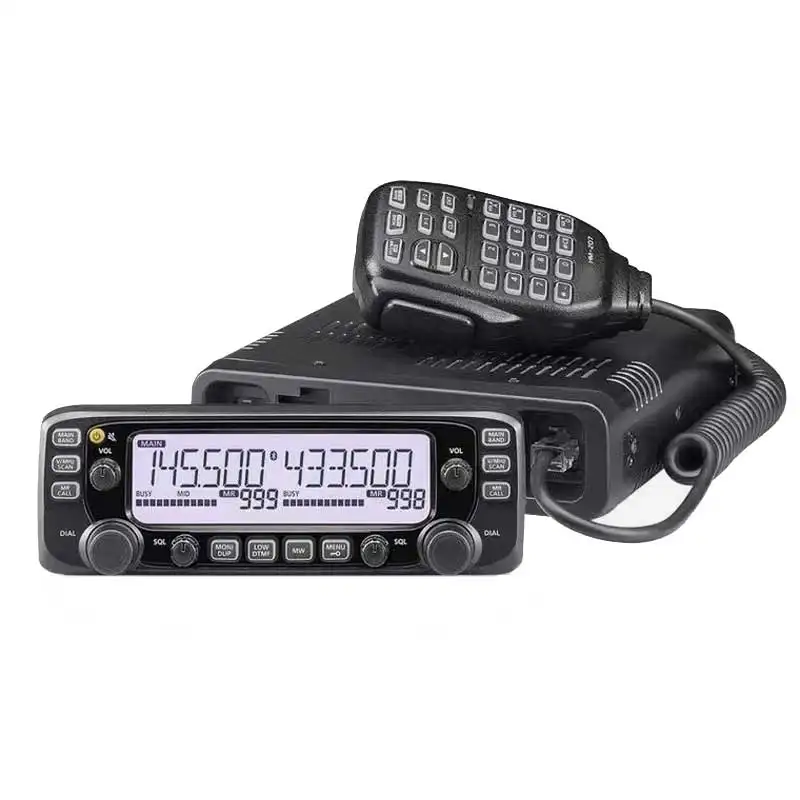 Transmissor de rádio vhf/uhf, transmissor de rádio de banda dupla para veículo, walkie talkie, 50w IC-2730 station, IC-2730a