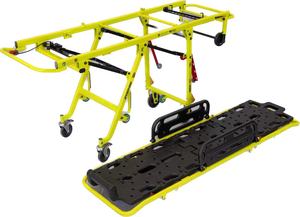 מינוף WSX-AC-3 אלונקה מתקפל חירום נייד למקור כוח ידני פריסה מהירה חילוץ רפואי וסיוע ראשון - Product Image 3