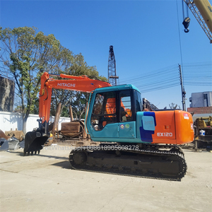 รถขุดตีนตะขาบใช้ EX100 10ตันรถขุดรถขุด EX100-3ฮิตาชิ EX120-3 EX120-1ญี่ปุ่นมือสอง - Product Image 5