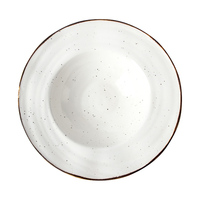 Assiettes de Restaurant en porcelaine céramique, assiettes à soupe de Restaurant bon marché 1 pièce