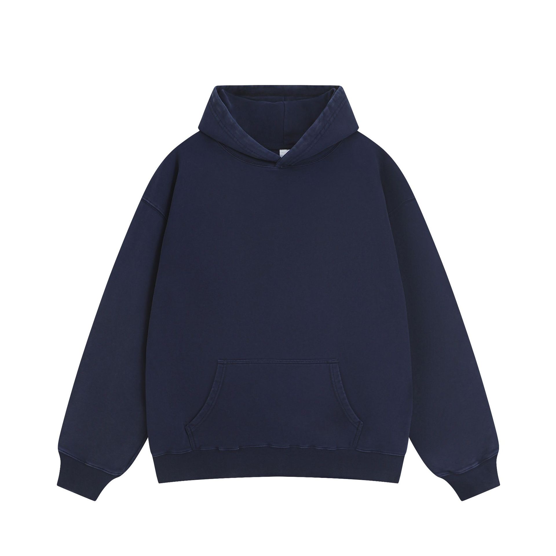 Bleu foncé à capuche