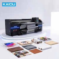 Impresora UV Industrial de 1.8m, Impresora Híbrida UV LED con 4 Cabezales Epson I3200-U1, Impresora Plotter de Inyección de Tinta de Gran Formato para Vinilos, Pancartas y Pósters