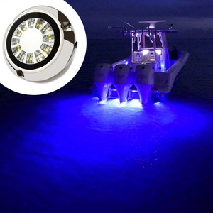 Projecteurs <span class=keywords><strong>LED</strong></span> Submersibles RGBW Pleine <span class=keywords><strong>Couleur</strong></span> en Acier Inoxydable 316 de Qualité Supérieure pour Bateaux et Piscines 12V 24V - Product Image 1