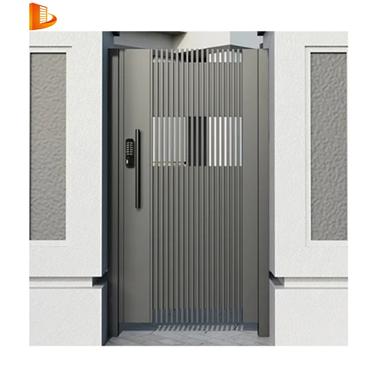 BOLI Small Front Double Door Designs Exterismall Front Double Door Designs porta esterna in metallo prezzo cancello in alluminio pressofuso in metallo
