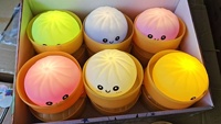 Pop Eye Steamer Bun Squishy Bug Eye Shape Stress Relief Ball Surprise Blind Box Toy