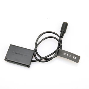 Batterie factice NB-13L DR-110 avec connecteur femelle 4.0*1.7mm adaptée à la diffusion en direct <span class=keywords><strong>Canon</strong></span> <span class=keywords><strong>G5X</strong></span> G7X G9X SX720 SX620HS - Product Image 2