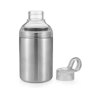 Küçük Kapasiteli, Taşıması Kolay, <span class=keywords><strong>Tritan</strong></span> Kapaklı ve Halkalı Paslanmaz Çelik Su Şişesi, Açık Hava ve Kamp İçin Uygundur - Product Image 5