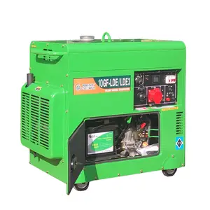 Environmentally Friendly: 5KW/6KW Silent Diesel Generator, Suitable for 380V Power Supply