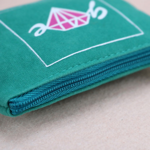 Custom Zipper Jewelry Pouch with logo Silk Printing Portable Suede Bag Exquisite Package Velvet Bag for Jewellery Storage - Product Image 6
