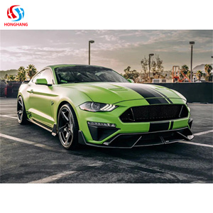 ลิ้นกันชนหน้า HONGHANG สำหรับ <span class=keywords><strong>Ford</strong></span> <span class=keywords><strong>Mustang</strong></span> EcoBoost GT ปี 2018 2019 2020 2021 2022 2023 ชุดแต่งภายนอก - Product Image 3
