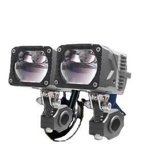 Sanvi S15 Mini Bi-LED Double Projecteur Direct pour Moto, Lentille de Phare 58W 6000K, Amélioration de Phare de Voiture - Product Image 1