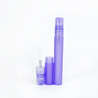 Flacon pulvérisateur de parfum rechargeable en plastique PP, format poche, 10 ml