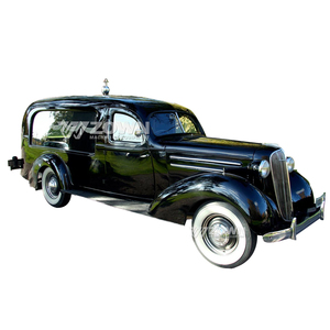 Cercueil électrique rétro vintage, confortable et silencieux, transport funéraire, design classique d'ancienne voiture - Product Image 5