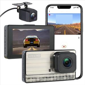 กล้องติดรถยนต์ Hot Sale รุ่น A22S <span class=keywords><strong>4K</strong></span> หน้าจอ 3 นิ้ว พร้อม WiFi กล้องคู่หน้า-หลัง เชื่อมต่อกับสมาร์ทโฟน - Product Image 1