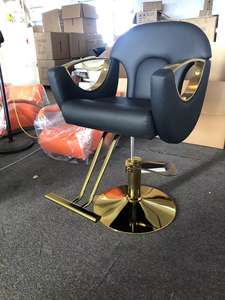 Precio de fábrica al por mayor Muebles de salón Silla de salón con pedal Chasis cuadrado para barbería - Product Image 3