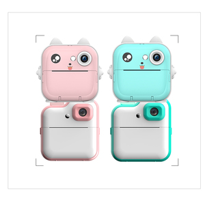 <span class=keywords><strong>Appareil</strong></span> <span class=keywords><strong>photo</strong></span> <span class=keywords><strong>instantané</strong></span> pour enfants avec dessins animés, 16 rouleaux de papier d'étiquettes, carte de stockage TF de 32 Go, cadeaux d'anniversaire, mini imprimante - Product Image 1