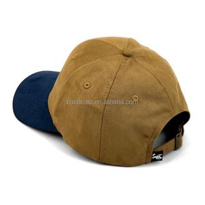 Casquette de baseball en daim non structurée à 6 faces personnalisée, vente en gros d'usine, casquette de baseball avec broderie 3D, chapeau de sport - Product Image 5