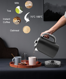 Bình đun nước và ấm trà điện bằng thép không gỉ thông minh <span class=keywords><strong>1.7l</strong></span> kiểu Thổ Nhĩ Kỳ - Product Image 2