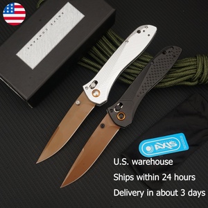 Cuchillo plegable BM710 al por mayor, mini, de acero D2, para rescate de emergencia, ultra afilado, de bolsillo, con multiherramienta. - Product Image 1