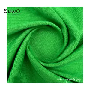 Wholesale Price Cotton Fabrics Printed Knitted Plain Fabric Textile For Women Dresses Clothing