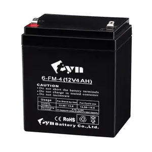 Свинцово-кислотная батарея TYNBATTERY 12 В, нигерийский рынок, лидер продаж, для солнечных вентиляторов 12 В 4 Ач