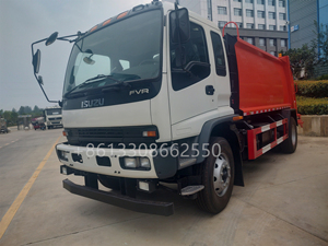 Nuevo Camión Compactador de Basura ISUZU 2025 de Tamaño Mediano, 6cbm 8cbm, Cargador Trasero, Camión de Compresión de Basura - Product Image 2
