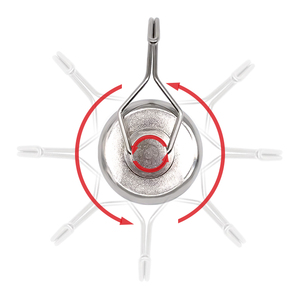 Imán de Neodimio Giratorio Pequeño D25 D36 D40 N35 con Gancho, Fuerza Vertical de 30/40/60 KG, 360° °   Soporte Giratorio para Herramientas y <span class=keywords><strong>Llaves</strong></span> - Product Image 4