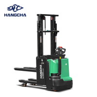 Apilador Eléctrico de Paletas Hangcha Serie X, con Batería de Litio, Capacidad de Carga de 1.2 Toneladas, Elevación Inicial de 125 mm, 48V/80AH, Neumáticos de Poliuretano