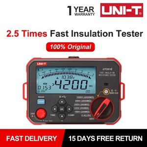 Testeur d'isolation rapide UNI-T 4G, Mégohmmètre UT501E avec fonction de comparaison PI, Test à distance, IP54, Chine continentale - Product Image 2
