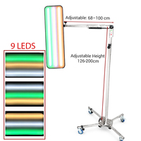 Nouvelle arrivée : Panneau lumineux PDR avec support en acier inoxydable, lampe portable de détection de bosses de voiture, panneau LED pour la réparation de bosses sans peinture