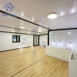 บ้านคอนเทนเนอร์สำเร็จรูปขนาด 40 ฟุต 20 ฟุต ขยายได้ พร้อมอยู่อาศัย 1 2 3 4 5 ห้องนอน บ้านพักแบบพับได้ บ้านโมดูลาร์ บ้านสำหรับผู้สูงอายุ - Product Image 6