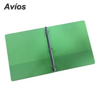 Carpeta Multicapa de Colores para Estudiantes, Almacenamiento de Pruebas, Documentos Escolares, Carpeta de Anillas con 3 Anillas de PVC, Material de Oficina