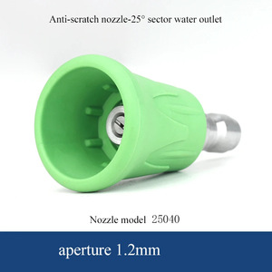 Sulai <b>Machinery</b> <b>Car</b> Wash Nozzle 1/4 Quick Connect Multicolor Stainless Steel Anti Splash Fan Shape Water Gun Accessory - Product Image 4