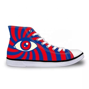logotipo personalizado deporte de los hombres zapatillas de deporte blanco estrella casuales de las mujeres zapatos de lona - Product Image 4