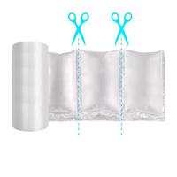 Emballage de coussin gonflable transparent personnalisé en usine, résistant aux chocs, avec chambre à air, coussin à bulles, sac à coussin avec ligne de déchirure