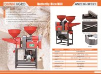 DAWN AGRO Mini moulin à riz combiné à moteur à essence, usine de décorticage de riz, moulin à farine de riz pour le traitement des céréales agricoles.