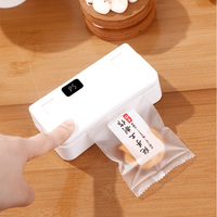 Mini-scelleuse sous vide portable, fonctionnement automatique, protection contre la surchauffe, faible bruit, 24W, usage domestique, double usage alimentaire
