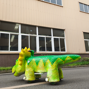<span class=keywords><strong>Voiture</strong></span> électrique mécanique en forme de <span class=keywords><strong>dinosaure</strong></span> pour parc d'attractions, idéale pour centre commercial - Product Image 6