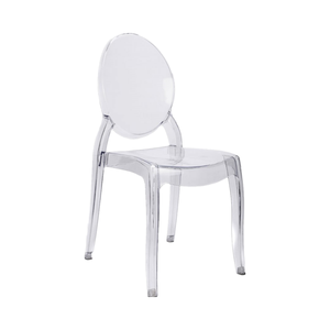 Wholesale Crystal Mirage Plastic <strong>Chair</strong> - Product Image 1