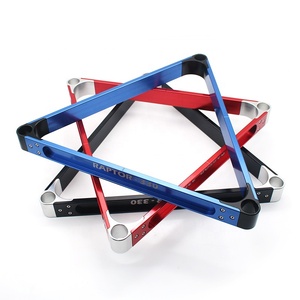 Ballon de billard haut de gamme en aluminium de 57.2mm, <span class=keywords><strong>Triangle</strong></span> de couleur bleu/<span class=keywords><strong>noir</strong></span>/rouge - Product Image 2