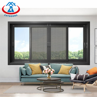 Zhtdoors-fabricante de puertas correderas de hierro y Pvc, ventanas deslizantes de aluminio, precio favorable
