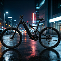Erwachsenen-E-MTB DENGFU E55 Carbon mit Vollfederung, 1000W Bafang M620 G510, 52V 1040Wh Offroad-Elektrofahrrad